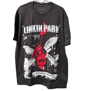 Linkin Park Hybrid Theory Brown Tee Size Large